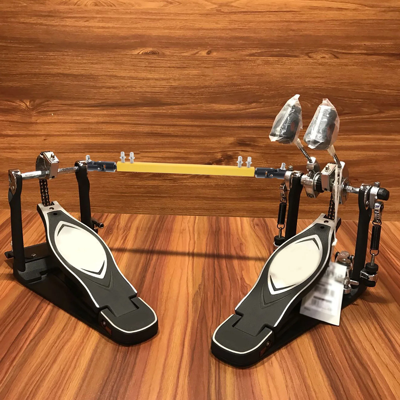 Batang Penghubung Pedal Drum Logam Tahan Lama Pengganti Batang Penghubung Aksesori Pedal Drum Kit Batang Penghubung Logam