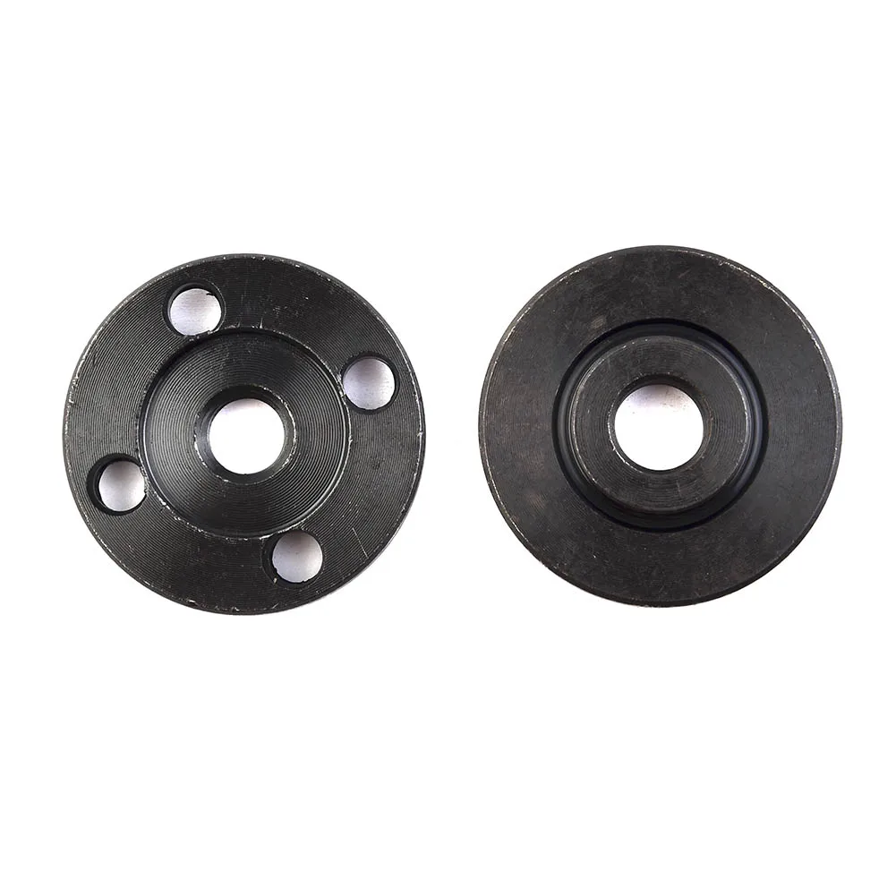 1Pair Of Electric Angle Grinder Accessories For Cutting Disc Thread Replacement Angle Grinder Inner Outer Flange Nut Set Tools