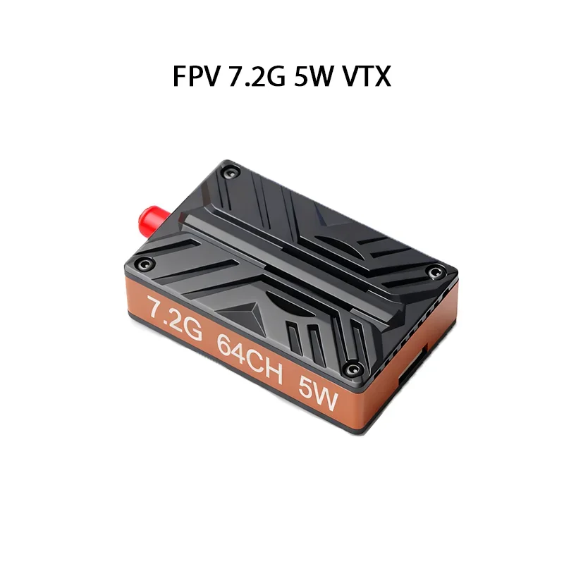 AvaCore5W High-Power 7.2GHz VTX Video Transmitter High-Definition Signal Transmitter For Drone Long-Distance Aerial Photography