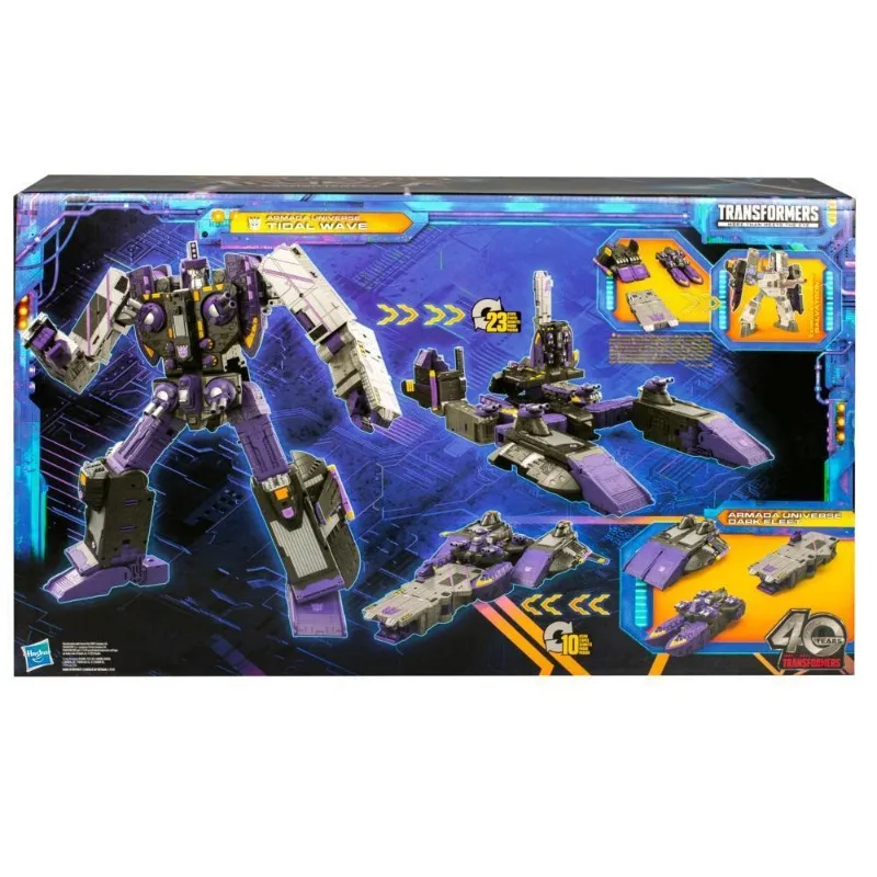 Hasbro-Legacy United Titan Transformers Figuras de Ação, Armada Universe, Tidal Wave, 19 ", Novo em Stock