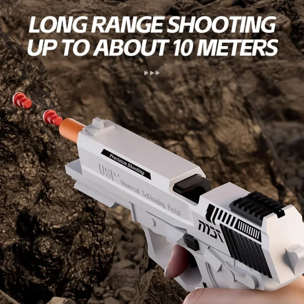 SIG17 Soft Bullet Toy Gun Throw Shell Airsoft Launcher Modell Outdoor Sports CS Shooting Game Toy Geburtstagsgeschenk für Kinder Geschenk – Detail 14