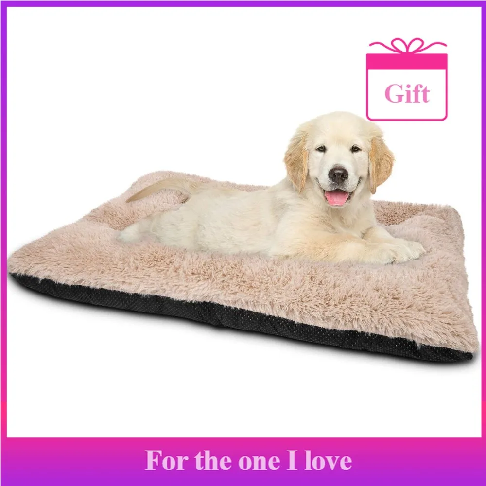 

Dog Bed Carcass Mat, Luxurious Plush Washable Dog Bed, Fluffy and Soft Dog Bed Mat, Non-slip Pet Sleeping Mat, Suitable, 23 X 1