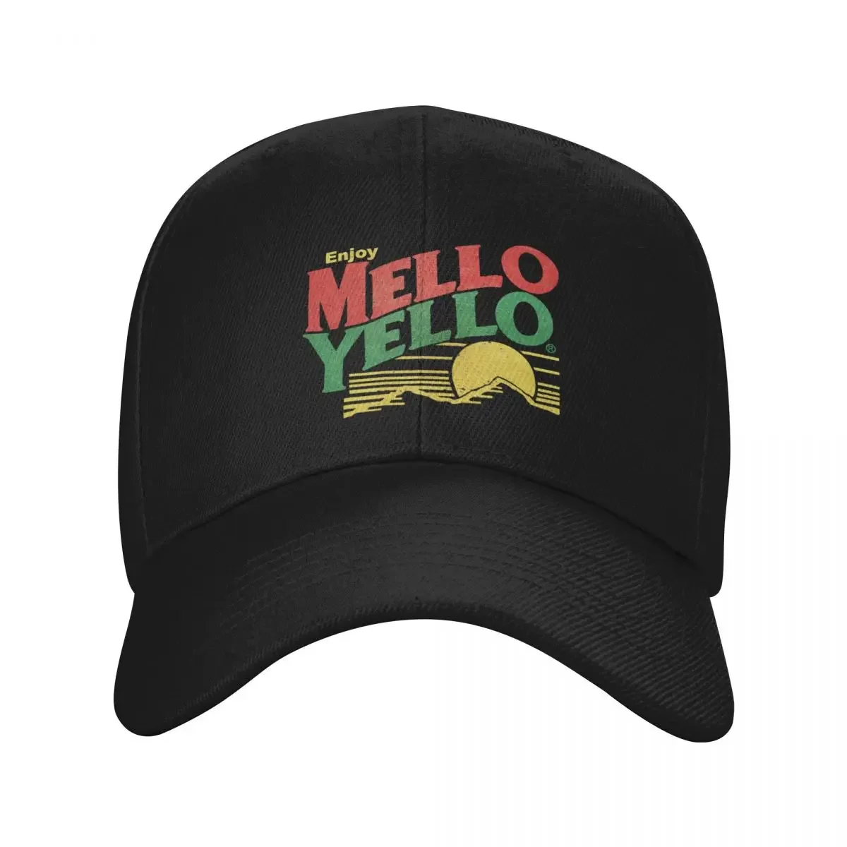 Mello Yello Essential T-Shirt Baseball Cap fashionable fishing caps man Luxury Cap Luxury Man Hat Men's Baseball Women's