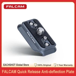 FALCAM F22&F38 Quick Release Anti-deflection Plate with Anti-Slip Design Aluminum Alloy Positioning Holes Camera Accessories