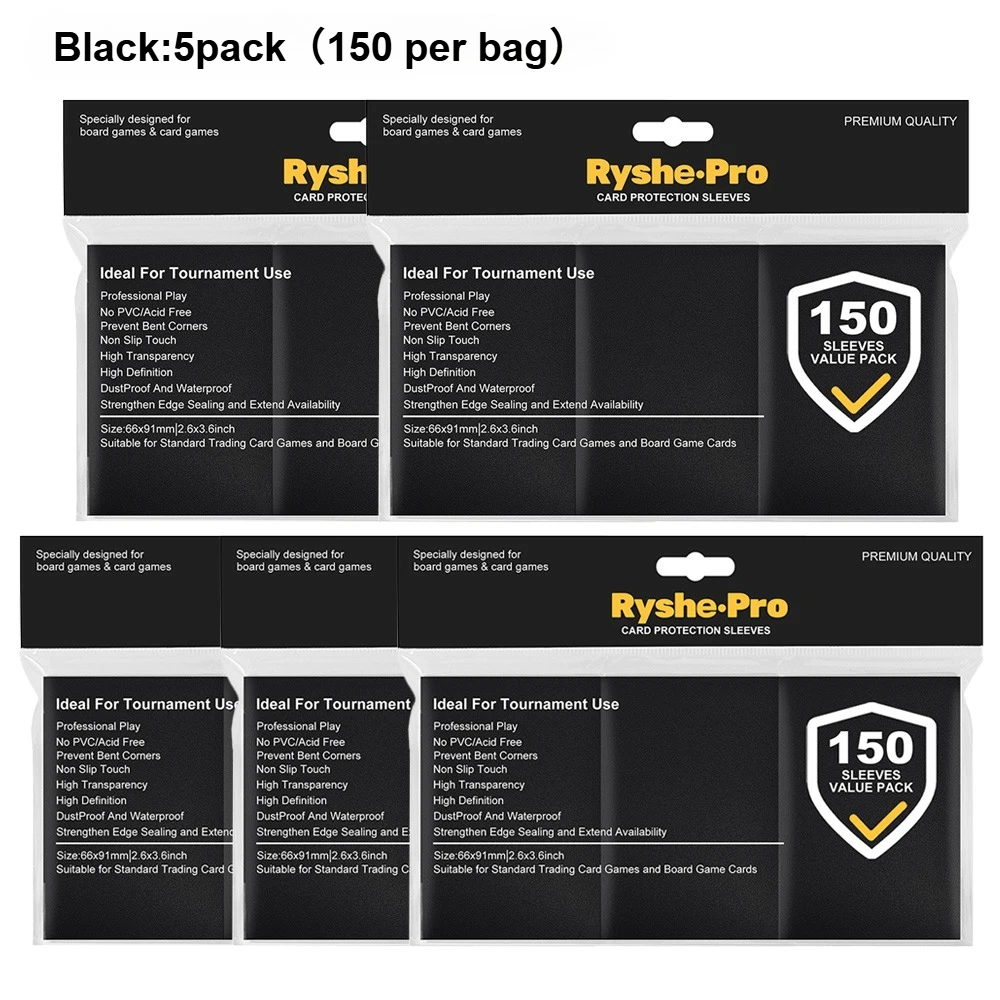 750Pcs Matte Card Sleeves 2.6