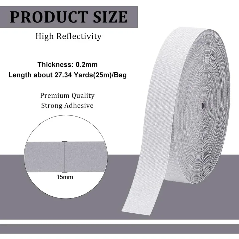 27.34 Yards High Gloss Reflective Tape 0.6