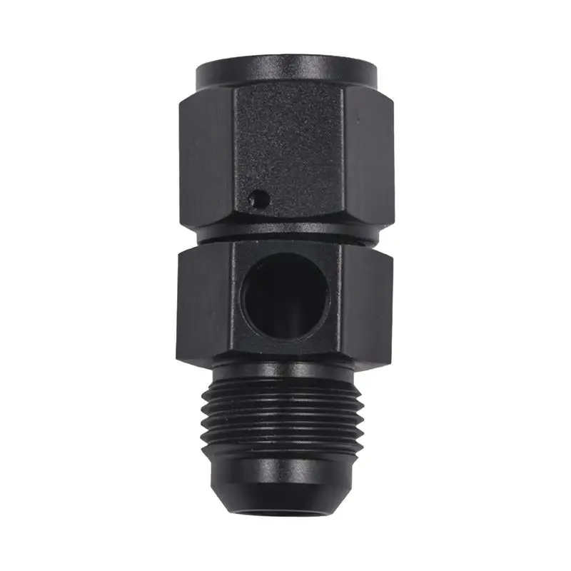 Pressure Take Off Fitting Adapter With 1/8NPT Meter Port Hose Fittings 4/6/8/10/12AN External To Internal Thread Car Oil Rails