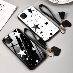 For Samsung s24 S23 s22 S21 S20 Plus FE ultra Pro phone case Tempered Hard Glass Cover For Samsung Note 10 20 ultra S10 Coque