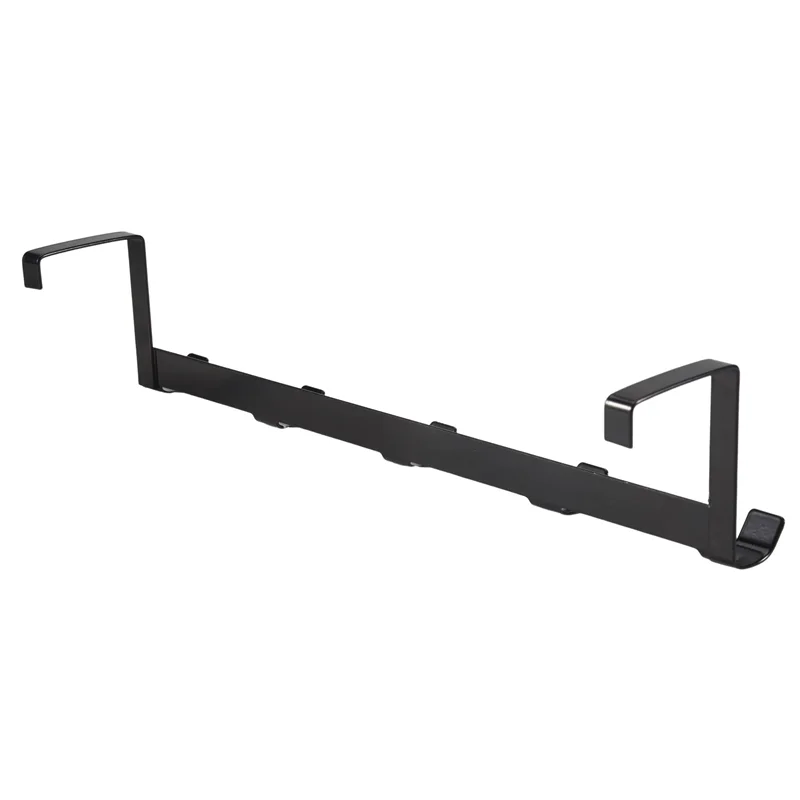 AT51-Smart Wide Over The Door Rack ตะขอเหล็กดัด สีดํา