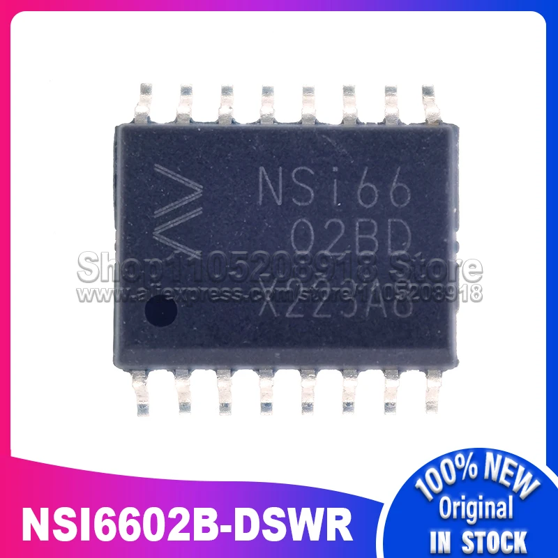 5 قطعة/الوحدة NSI6602A-DSWR NSI6602B-DSWR NSI6602AD NSI6602BD NSI6602 NSI66 SOP16 100% مخزون بقعة جديد