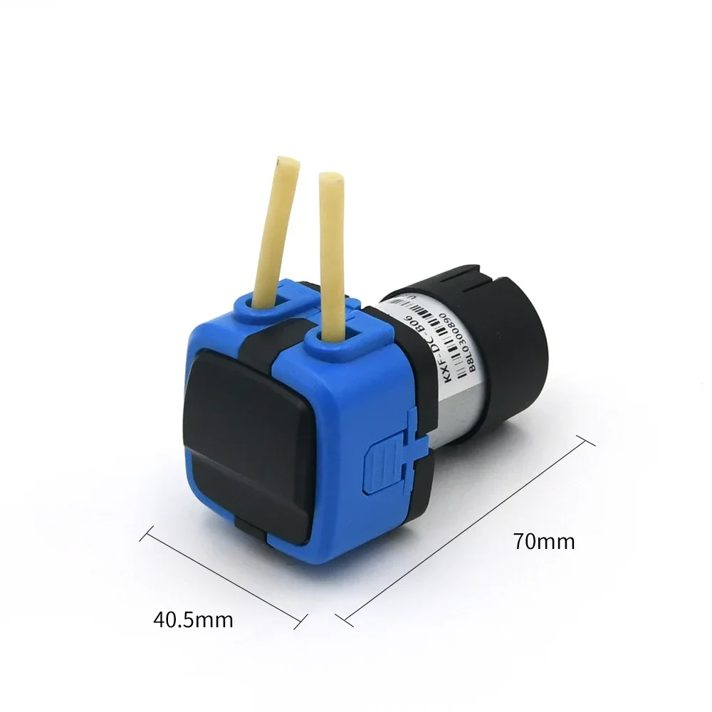 Kamoer 47ml/min KXF Peristaltic Pump 12V Low Flow DC Motor Dosing Pump for Liquid Transfer and Food and Beverage BPT 2.5*4.5mm