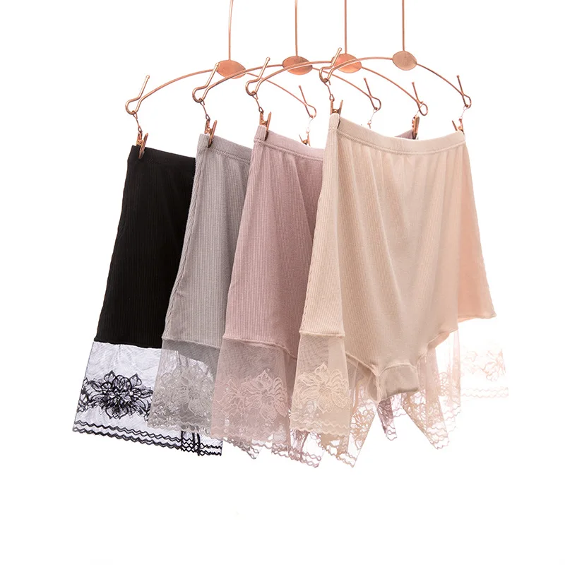 Nuevos pantalones de encaje Se de verano, pantalones finos de capa Base Invisible para mujer, ropa interior, transformación, Crossdring Bot