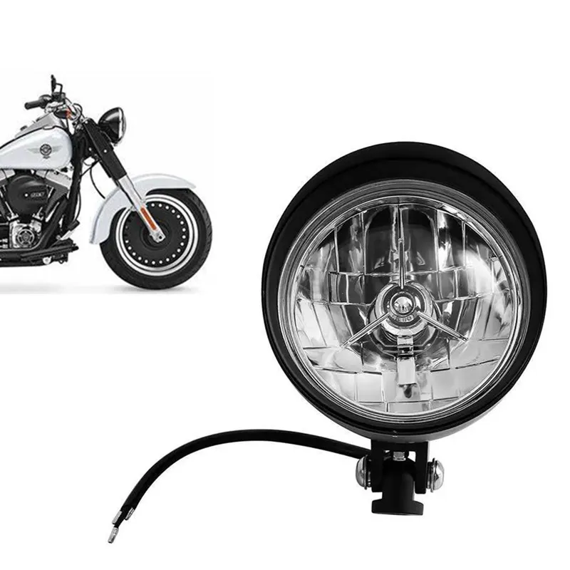 

Запчасти для мотоциклов 5-3/4 "H4 фара для Harley Cruisers Choppers аксессуары для велосипедов на заказ