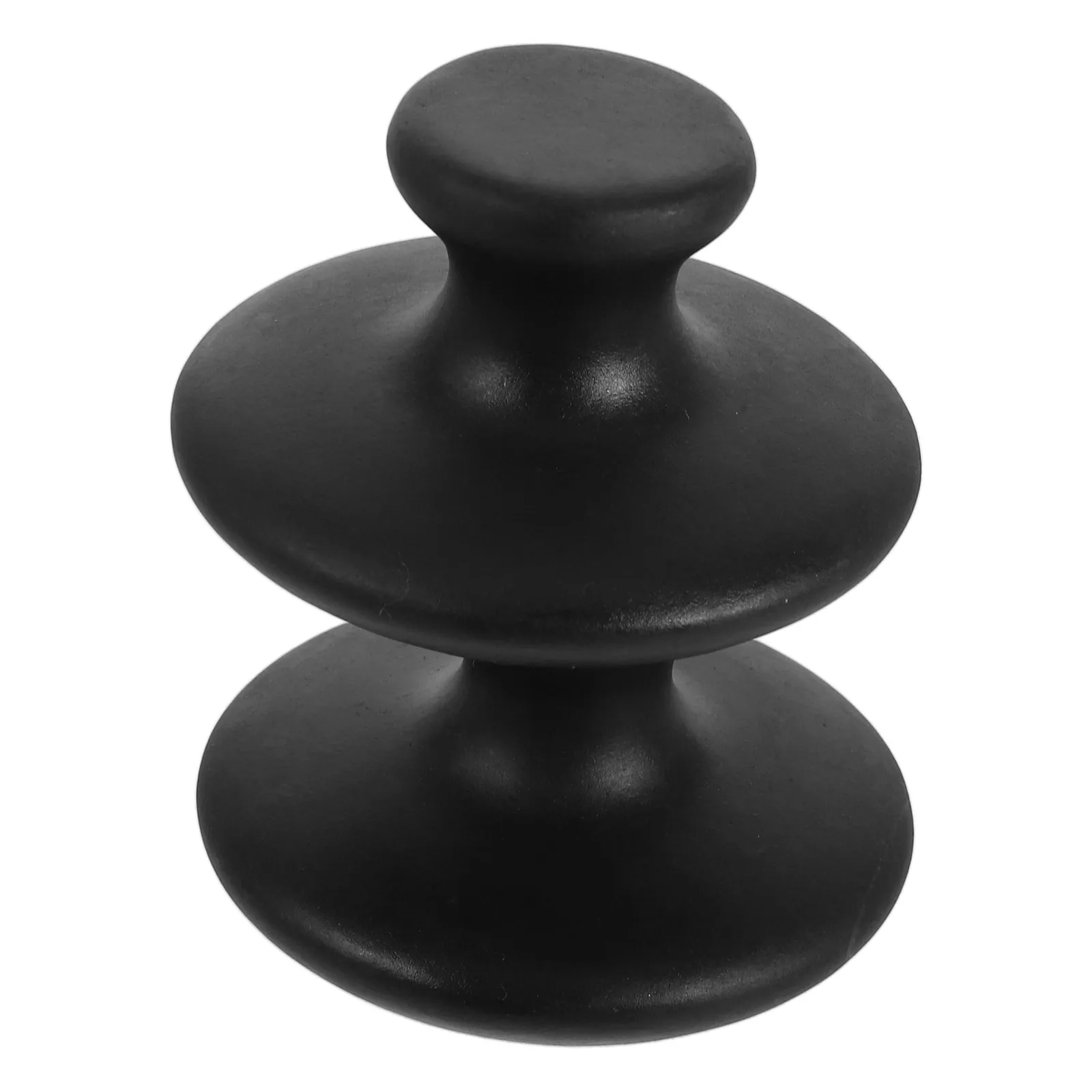 

2Pcs Bianshi Massager Gua Spa Stones Hand Held Therapy Tool for Back Shoulder Leg Arm Head Massage Pain Relief Portable