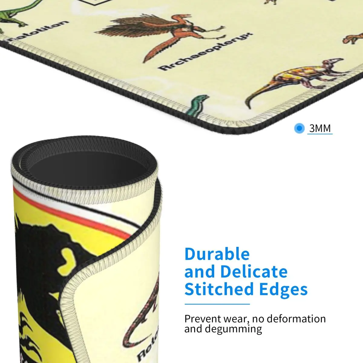 Multi-size Mouse Pad Dinosaur Jurassic Park Gamer PC Laptop Mats Keyboard Carpet Computer Gaming Office Accessories Desk Mat