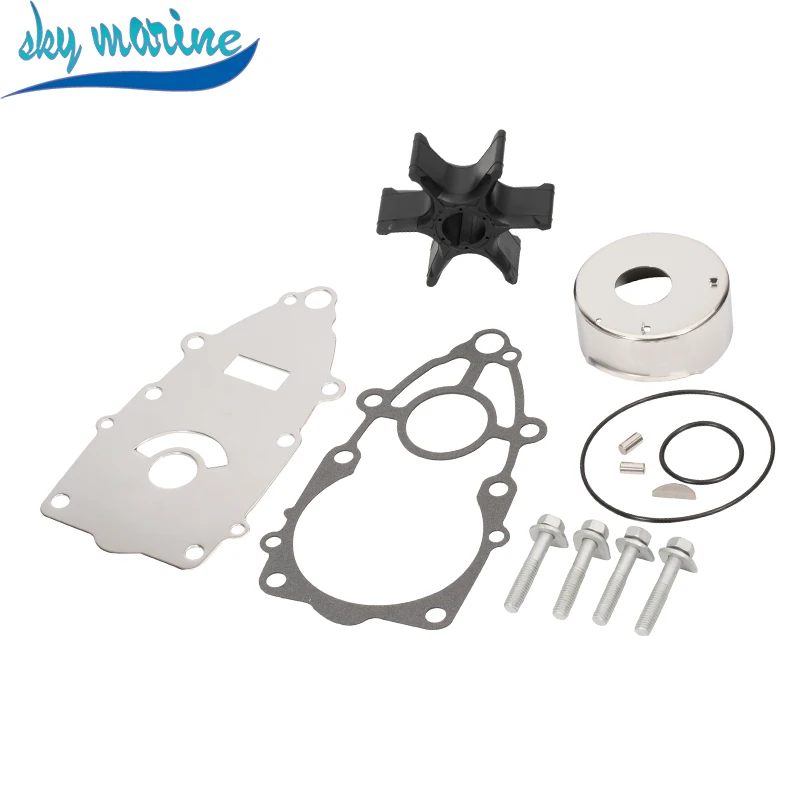 ウォーターポンプ修理キット-60x-w0078-00-18-3516-ヤマハ-200hp-225hp-250hp-300hp-vz200-vz225-vz250-vz300-2003-2009-v6-ボートモーター用