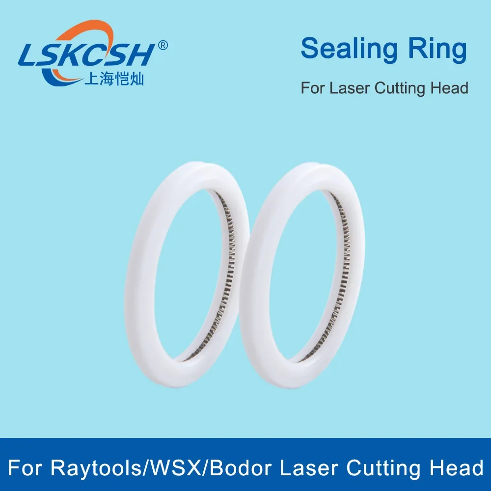 LSKCSH Sealing Ring Washer Protective Windows for Raytools/PR/WSX/Bodor Customizable Size for Fiber Laser Head 1064nm