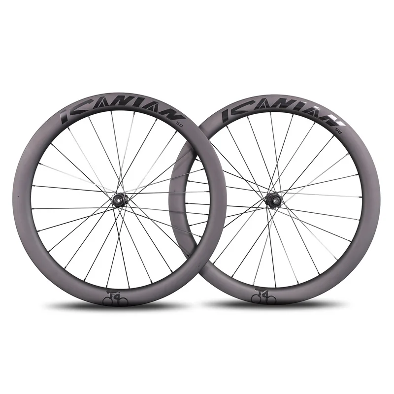 

Carbon Wheelset For Gravel Bike Disc Brake Tubeless-Ready 50mm Depth 33.3 Width