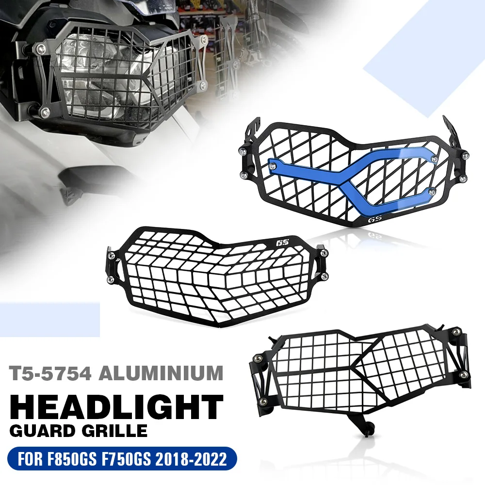 

For BMW F750GS F850GS F850 F750 GS F 750 GS 2018 - 2022 Motorcycle Headlight Guard Grille Grill Cover Protector CNC Aluminum