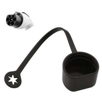 شاحن السيارة الكهربائية غطاء منفذ التوصيل نوع 2 المكونات الغطاء الواقي شاحن PVC التوصيل غطاء منفذ لوازم المعدات الكهربائية