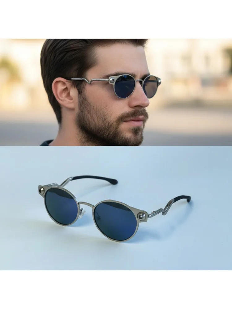AliExpress YTYIN Men's Sun Polarized Glasses, Metal Material, Sports, Driving, Retro Style