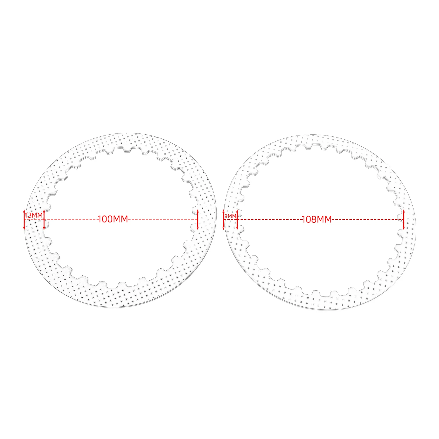 For RC250 Motorcycle Friction Clutch Disc Separator Plate Steel Plates 250 390 Duke Adventure RC390