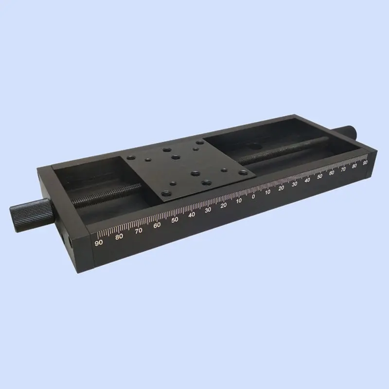 PT-SD110 Manual Translation Stage, Single-axis X-axis Slide, 125mm Table Travel