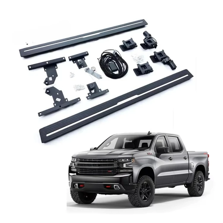 

Электрические подножки для Chevy Silverado Power Side Step, автоматический алюминиевый сплав, гарантия 2 года
