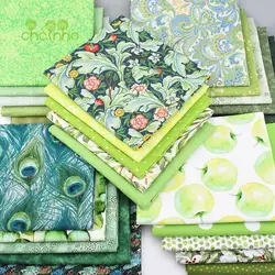 Chainho,Plain Weave Cotton Fabric,DIY Quilting Sewing Material,Handmade Patchwork Cloth,Desingner Series,25x25cm/Piece,3CT02