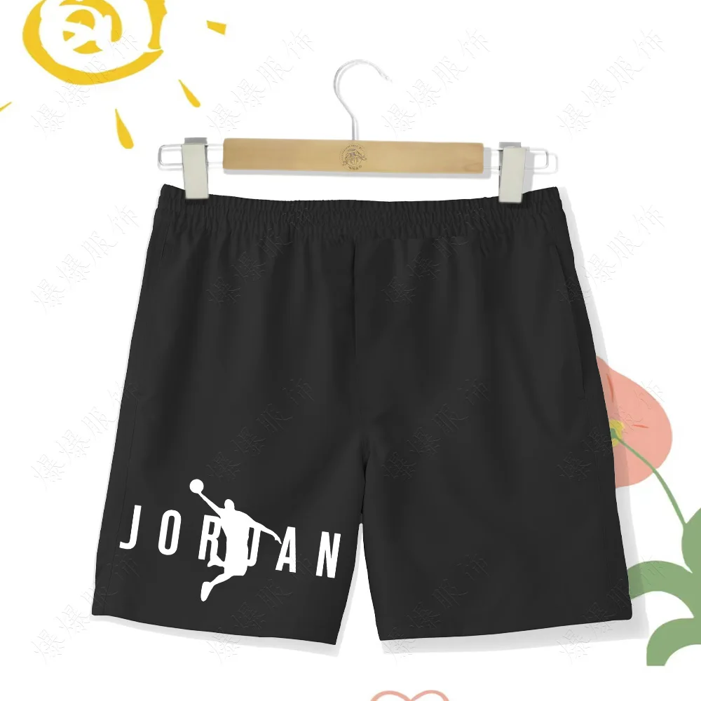 Children's Multi-Color Beach Shorts, Summer Beach Shorts, Breathable, Casual, Street, Basketball, Running, Swimming, Quick Dry