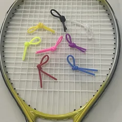 8Pcs/Lot Soft Silicone Tennis Vibration Dampeners Tennis Racket Anti Vibration Knot Squash Racquet Damper Tennis Accessories