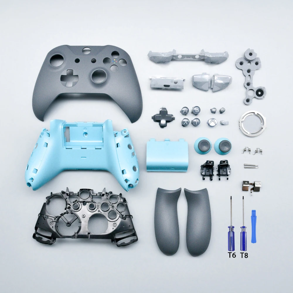 Controller Shell for XBOX ONES Full Set Replacement Shell Parts Accessories with Disassembly Tool