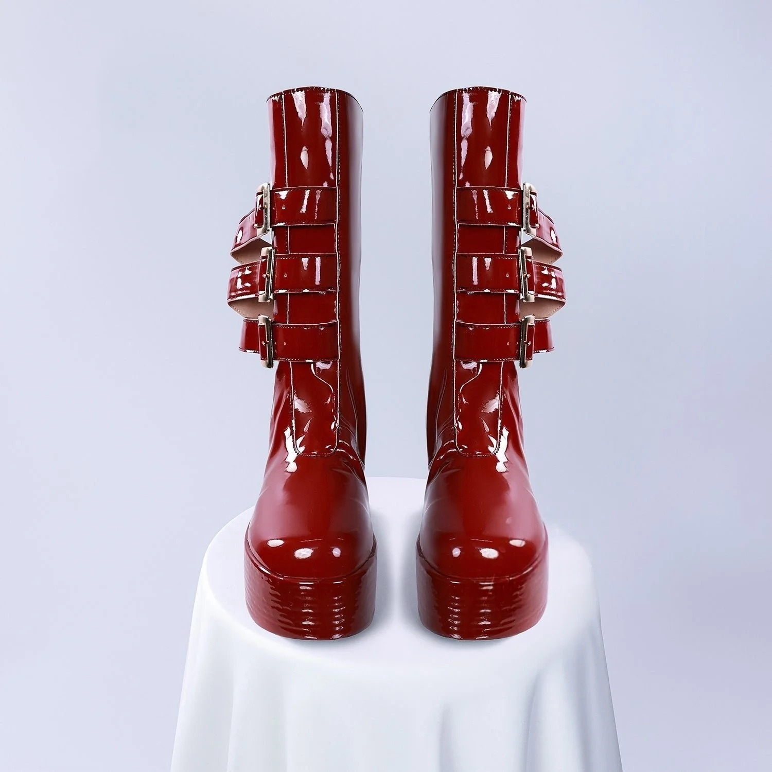 Perona Botas Cosplay Anime Zapatos Accesorios de disfraz Accesorios Disfraces de Halloween para hombre Mujer Zapatos