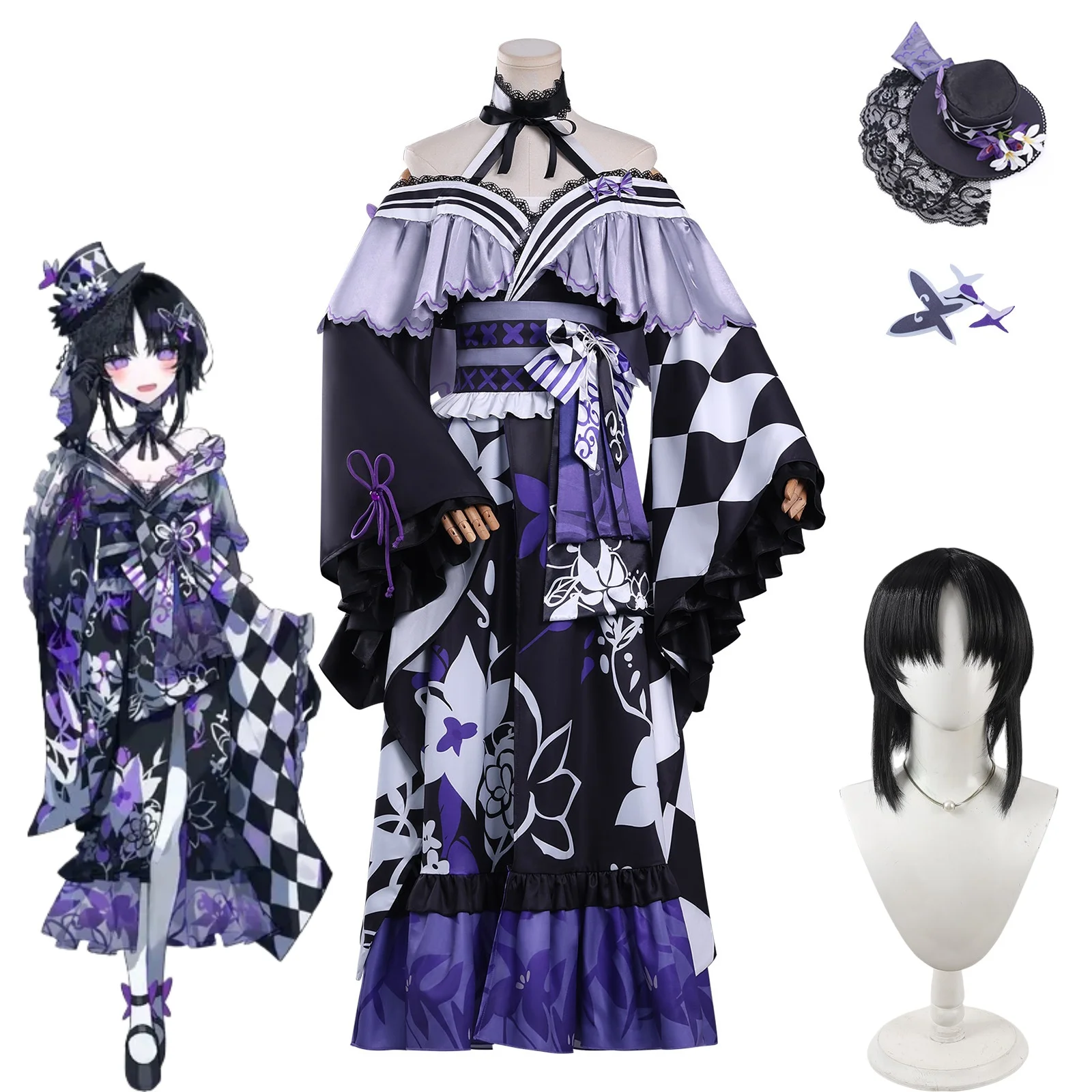 

Houshou Maago Cosplay Game Anime Houshou Maago Costume Wig