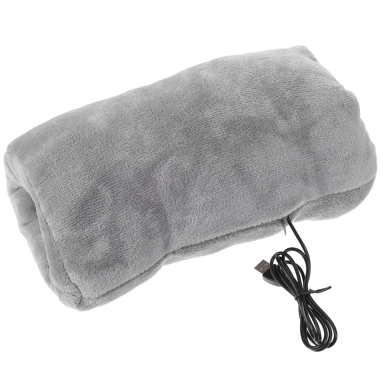 

Hand Warmer Pillow Hot Pad Grey Winter Heating Warming Treasure USB Charging Hands for The Old Rechargeable