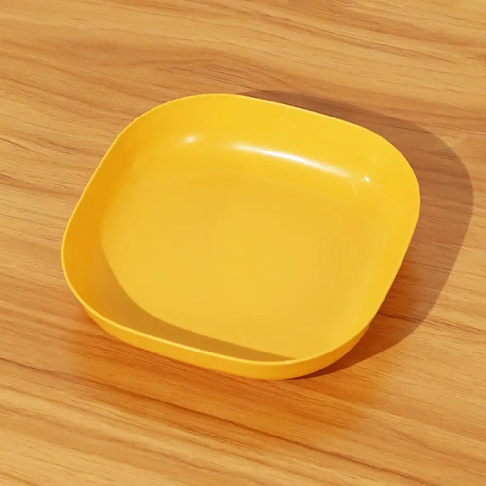 Garbage Dish Easy to Clean Spit Bone Dish Lightweight Tableware  Modern Table Dry Fruits Appetizer Plate Tray