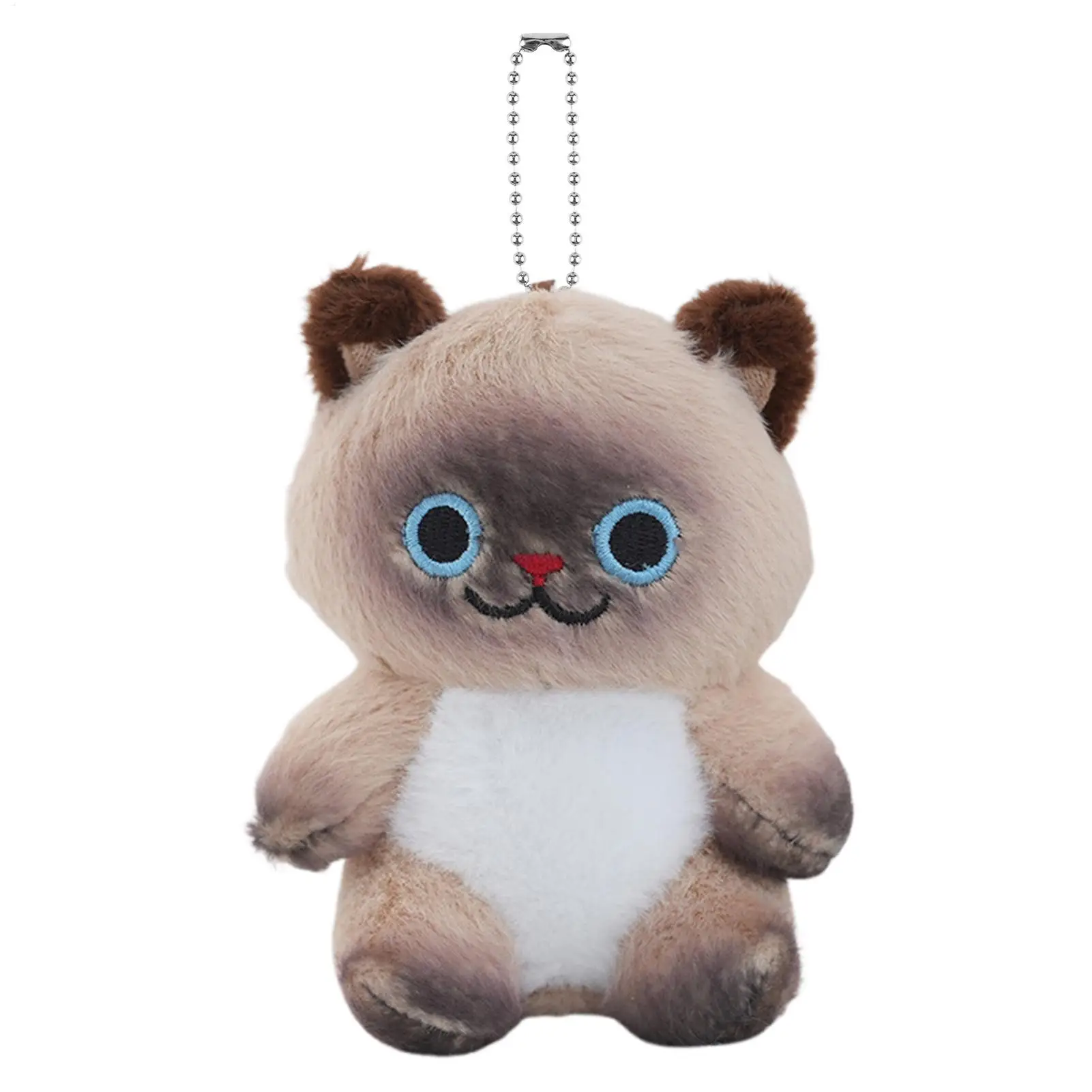 

Plush Charm Stuffed Cat Backpack Ornaments Cute Bag Charm For Students Teacher Women Girls Kids Birthday Holiday
