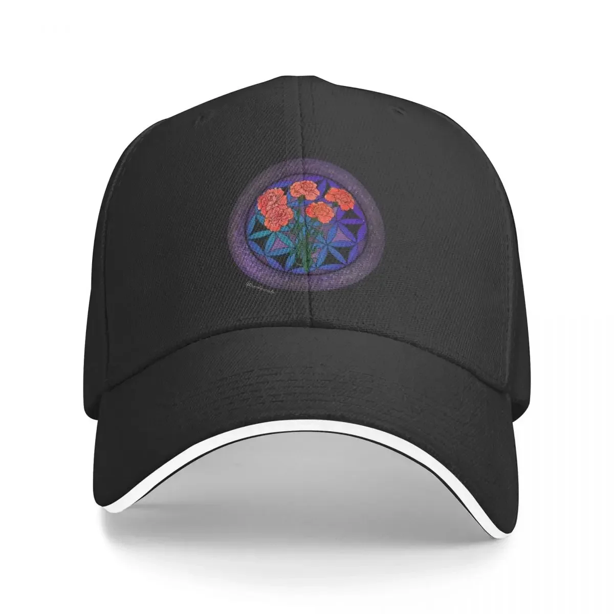 

Moody Carnations Design #1 Baseball Cap winter hats for men foam party Hat Woman Hats Men's