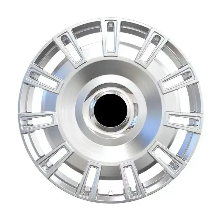 Chrome Forged Wheel Hub New Lightweight Aluminum Alloy Off-Road Adaptation 8.5-10J Width ET15mm Multi-PCD Replacement