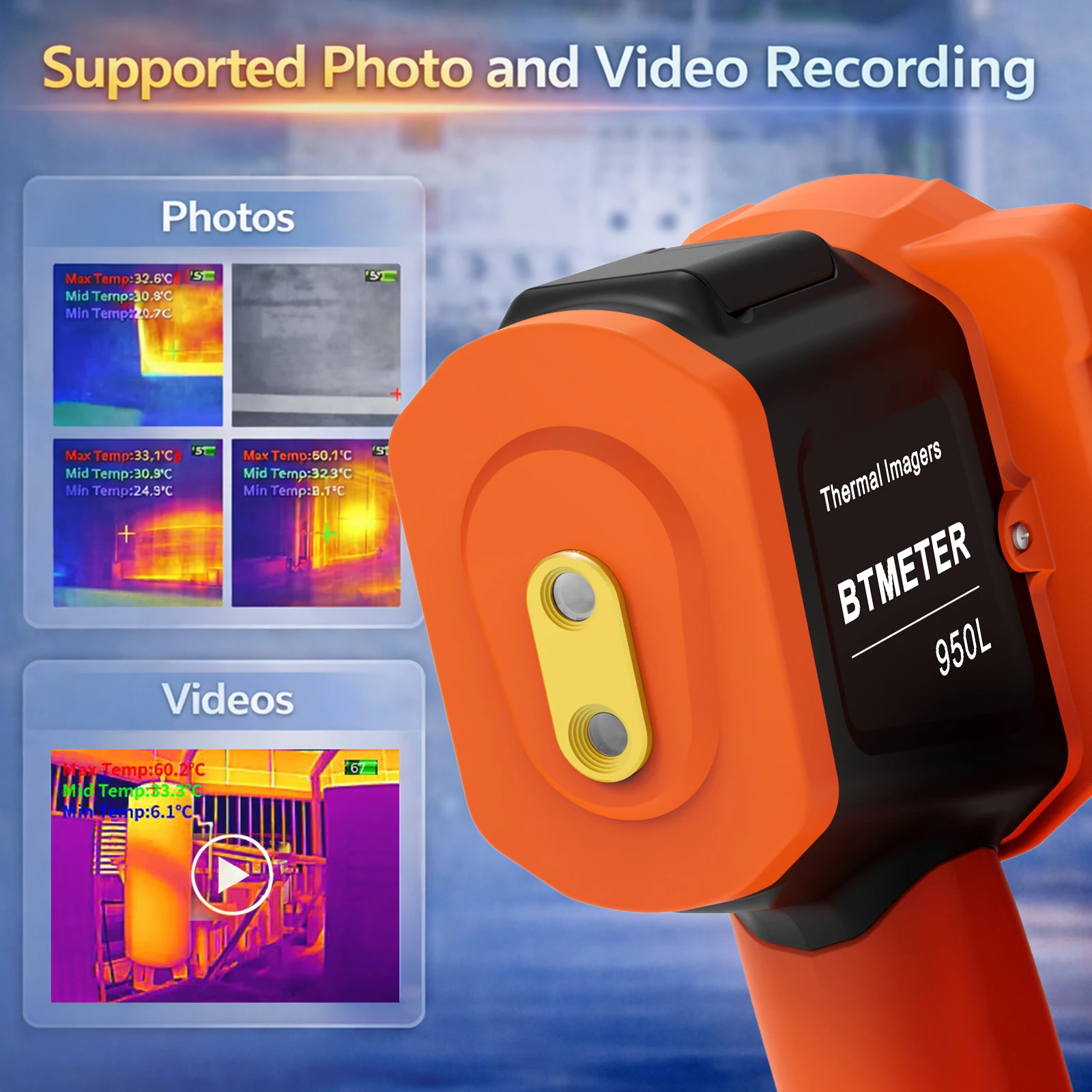 HP950L Handheld Thermal Camera - Thermal Imaging Camera 256X192 recension och pris