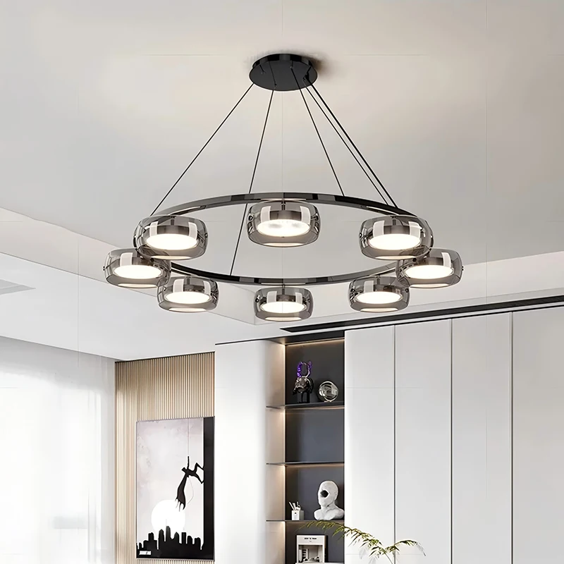 

Minimalist Home Decor Led Pendant Light Lamps for Living Room Led Chandeliers for Dining Room Hanging Light Indoor Lighting