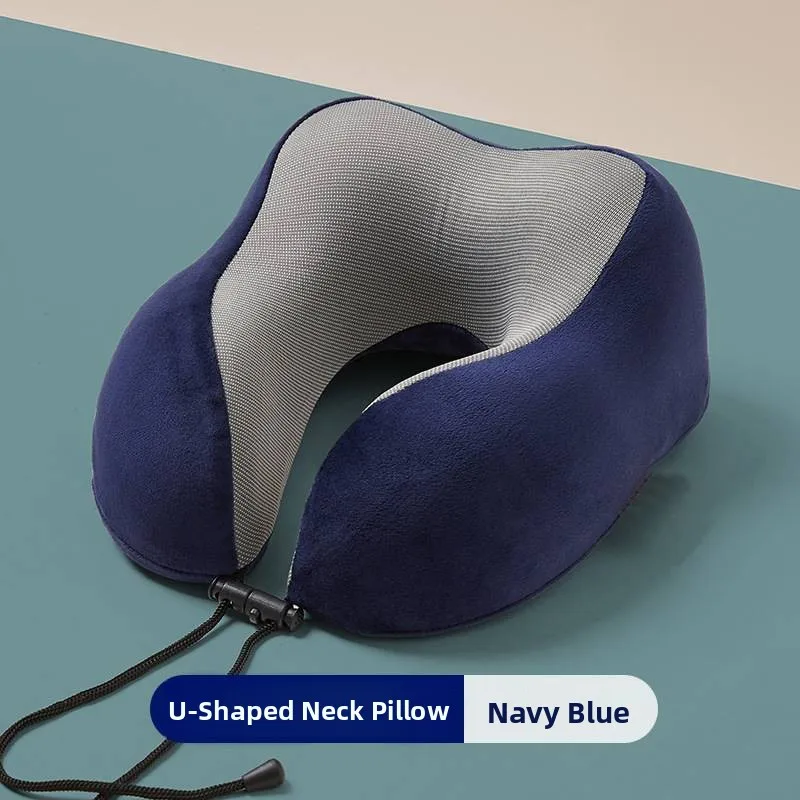 

Memory Foam Neck Support Travel Pillow U-Shaped Car And Airplane Neck Protection Neckroll for Sleeping And Driving