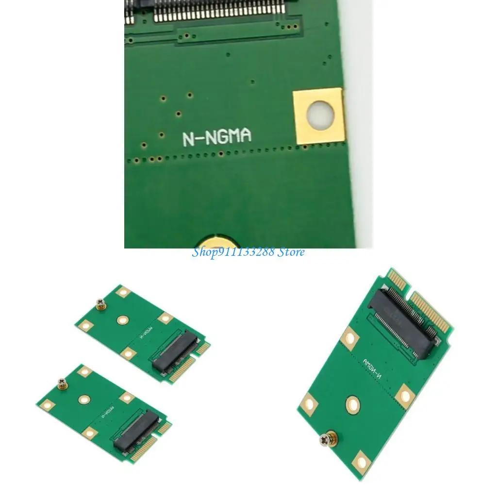 

G88D Versatile M.2 NGFFSSD to mSATA Converters for Seamlessly Integration into PC Laptop Systems Speed Data Transfer
