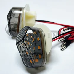 Flush Mount LED Indicator Light Moto Flashing For Yamaha YZF R1 R6 YZF R6S FZ1S FAZER 1000 FZ6S FAZER 600 Motorcycle Turn Signal