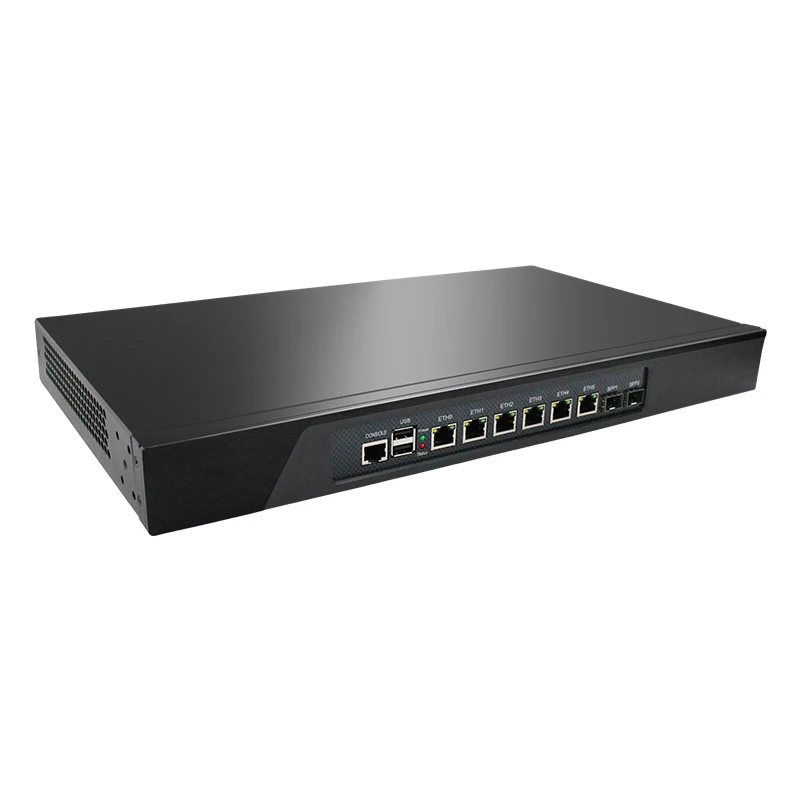 랙 마운트 방화벽 기기, B75 Xeon E3 1225V2 I7 3770 i5 3470 i3 3220, 6 이더넷 2 SFP pfSense OPNsense VPN, 1U 19 인치