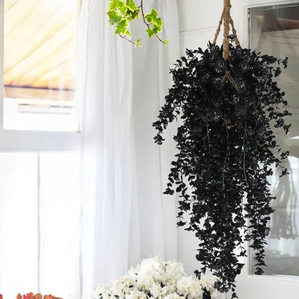 

Artificial Plants Plastic Eucalyptus Camellia Wedding Christmas Halloween Garden Home Room Outdoor UV protection DIY Gift Decor
