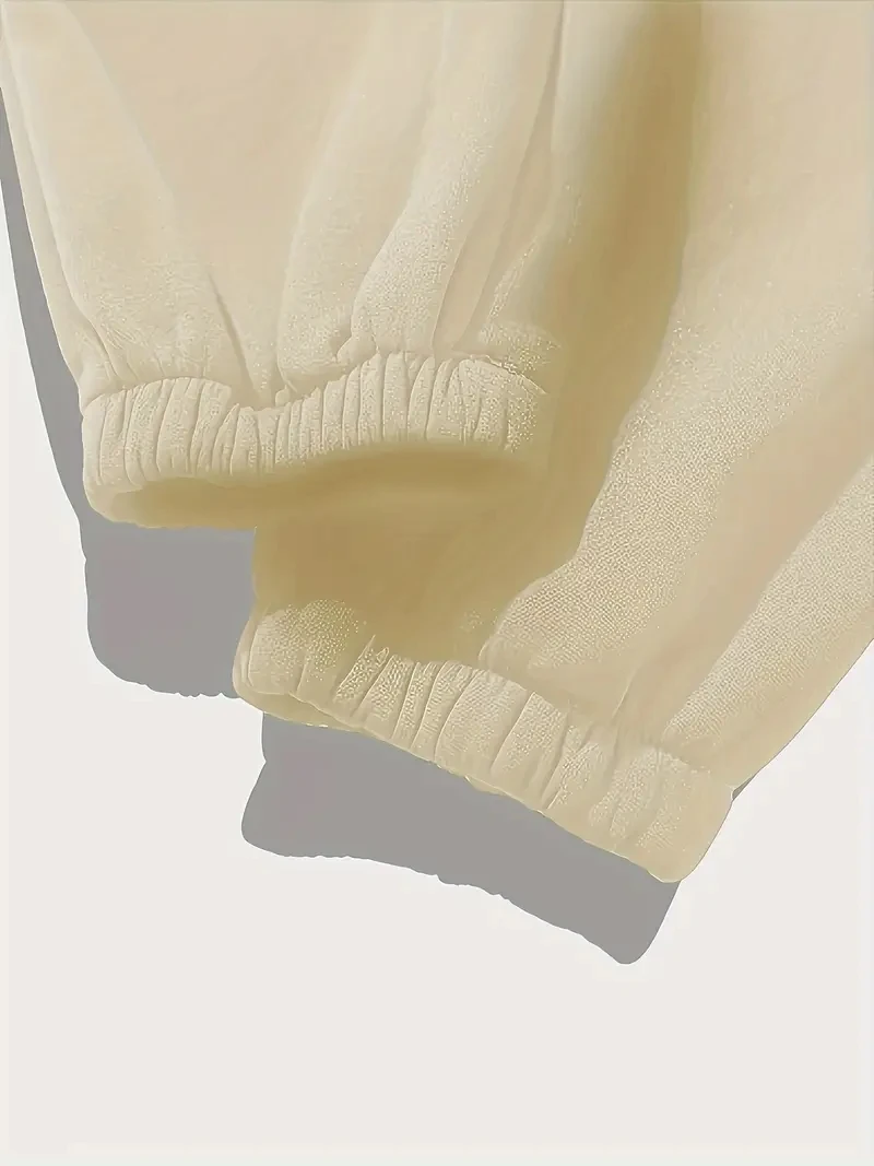 المرأة هوديي + السراويل الرياضية مجموعة الهيب هوب الشارع عادية الجمجمة رسالة مطبوعة هوديي فضفاض تيشرت رياضي الخريف الملابس الصوف الدافئة #4