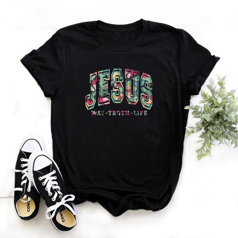 JESUS WAY TRUTH LIFE Iron-on transfers for clothing thermoadhesive patches stripes for jeans