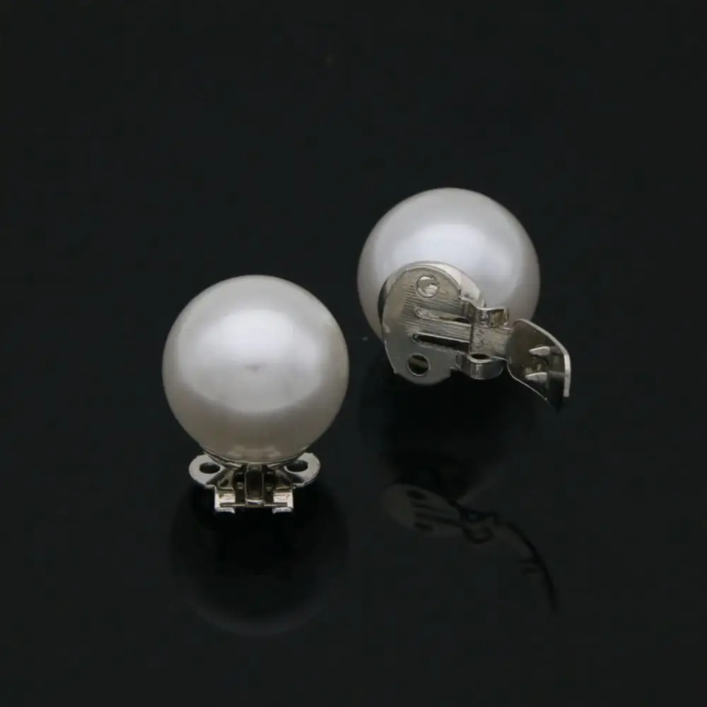 2pcs Shoe Clip High Heel Wedding Big Pearl Charm Buckle Shoe Decorations Pearl  Clips