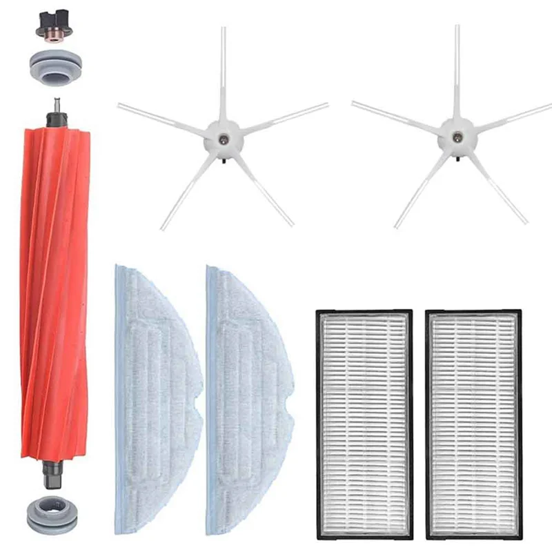 Kit d'accessoires pour aspirateur robot Roborock, brosse latérale principale, tampons de vadrouille, Hepa Pound, S7 Plus, T7S, T7S Plus, G10
